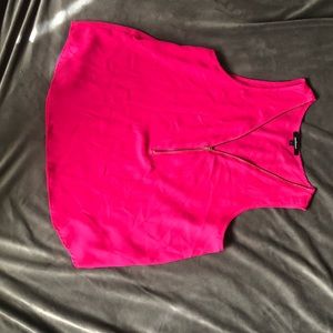 Fuschia Hot Pink blouse